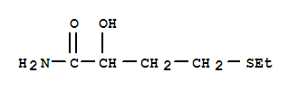 (6ci)-4-(乙基硫代)-2-羟基-丁酰胺结构式_98278-23-0结构式