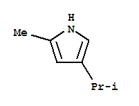 (9ci)-2-甲基-4-(1-甲基乙基)-1H-吡咯结构式_98425-66-2结构式