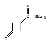 N,n-dimethyl-3-oxocyclobutanecarboxamide Structure,98431-64-2Structure