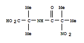 (6ci)-2-甲基-n-(2-甲基-2-硝基丙酰基)-丙氨酸结构式_98493-26-6结构式