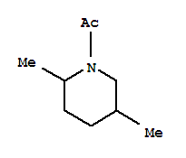 Piperidine, 1-acetyl-2,5-dimethyl-(6ci) Structure,99065-04-0Structure