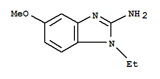 Benzimidazole, 2-amino-1-ethyl-5-methoxy-(6ci) Structure,99168-12-4Structure