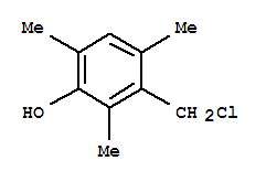 (6ci, 9ci)-3-(氯甲基)-2,4,6-三甲基苯酚结构式_99187-90-3结构式