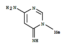 (9ci)-1,6-二氢-6-亚氨基-1-甲基-4-嘧啶胺结构式_99419-02-0结构式