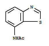 Benzothiazole, 7-acetamido-(6ci) Structure,99512-75-1Structure