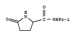 (6ci)-n-异丙基-5-氧代-2-吡咯烷羧酰胺结构式_99767-90-5结构式