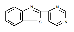 Benzothiazole, 2-(4-pyrimidinyl)-(6ci)Structure,99867-06-8Structure Benzothiazole, 2-(4-pyrimidinyl)-(6ci) Structure,99867-06-8Structure