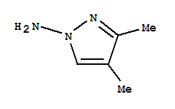 1H-pyrazol-1-amine,3,4-dimethyl-(9ci) Structure,99939-01-2Structure