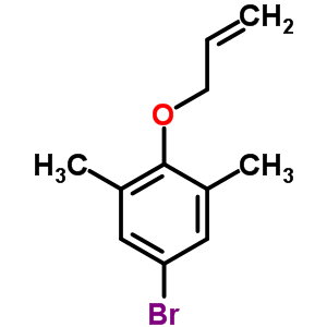 烯丙基-(4-溴-2,6-二甲基-苯基)-醚结构式_100125-86-8结构式