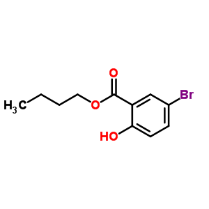 Butyl 5-bromo-2-hydroxybenzoate Structure,100126-05-4Structure