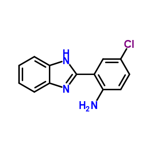 Benzenamine,2-(1h-benzimidazol-2-yl)-4-chloro- Structure,10173-56-5Structure