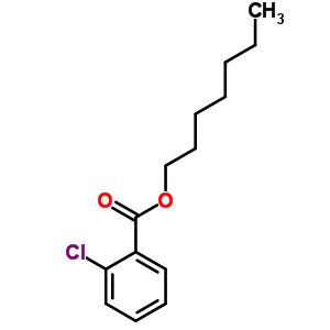 Benzoic acid,2-chloro-, heptyl ester Structure,10276-86-5Structure