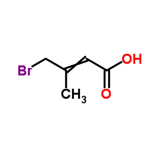 2-Butenoicacid, 4-bromo-3-methyl- Structure,10295-26-8Structure