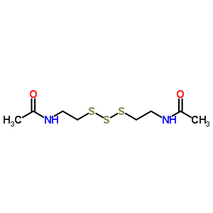 N-(2-(3-(2-(acetylamino)ethyl)trisulfanyl)ethyl)acetamide Structure,10325-48-1Structure