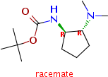 Rel-n-[(1r,2r)-2-(二甲基氨基)环戊基]氨基甲酸1,1-二甲基乙酯结构式_1033244-88-0结构式