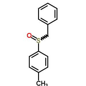 Benzene, 1-methyl-4((phenylmethyl)sulfinyl))- Structure,10381-70-1Structure