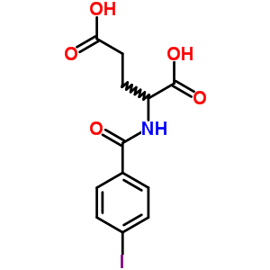 N-(4-iodobenzoyl)glutamic acid Structure,104252-71-3Structure