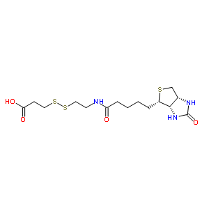 3-[2-N-(biotinyl)aminoethyldithio]propanoic acid Structure,104582-29-8Structure