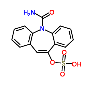 Oxcarbazepine enol-sulfate Structure,104746-00-1Structure