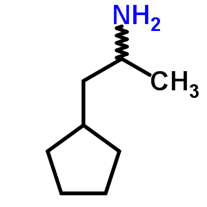 2-Cyclopentyl-1-methyl-ethylamine Structure,105-23-7Structure