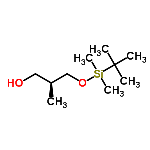 (2S)-3-{[tert-butyl(dimethyl)silyl]oxy}-2-methylpropan-1-ol Structure,105859-45-8Structure