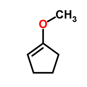 1-Methoxy-1-cyclopentene Structure,1072-59-9Structure