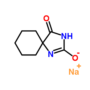 3-Sodio-1,3-diazaspiro[4.5]decane-2,4-dione Structure,1075-86-1Structure