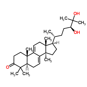 Ganodermanondiol Structure,107900-76-5Structure