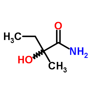 Butanamide,2-hydroxy-2-methyl- Structure,1112-12-5Structure