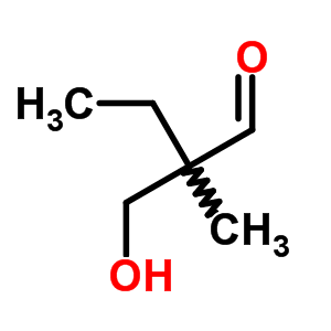 Butanal,2-(hydroxymethyl)-2-methyl- Structure,1112-47-6Structure