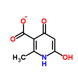 4,6-Dihydroxy-2-methylnicotinic acid Structure,1127-47-5Structure