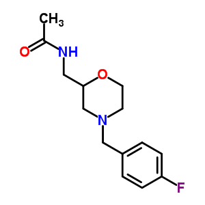 2-乙酰基氨基甲基-4-(4-氟苄基)-吗啉结构式_112913-94-7结构式