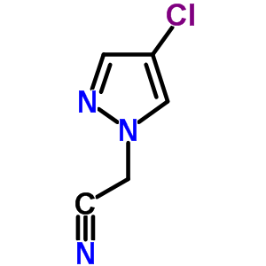 (4-Chloro-1H-pyrazol-1-yl)acetonitrile Structure,113336-23-5Structure