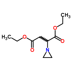 Butanedioic acid,2-(1-aziridinyl)-, 1,4-diethyl ester Structure,1137-24-2Structure