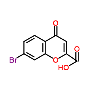 7-Bromo-4-oxo-4H-chromene-2-carboxylic acid Structure,113850-96-7Structure