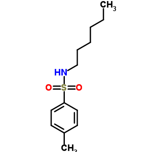 Benzenesulfonamide,n-hexyl-4-methyl- Structure,1143-01-7Structure