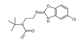 2-(5-氯苯并[d]噁唑-2-基氨基)乙基氨基甲酸叔丁酯结构式_1144509-75-0结构式