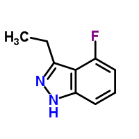 1H-indazole, 3-ethyl-4-fluoro- Structure,1146118-69-5Structure