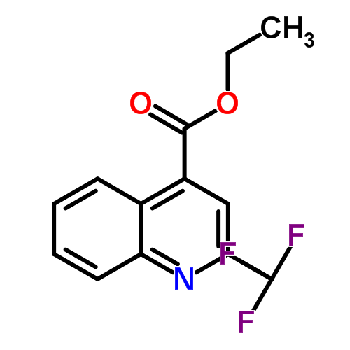 2-Trifluoromethyl-quinoline-4-carboxylic acid ethyl ester Structure,1185292-57-2Structure