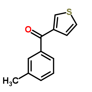 (3-Methylphenyl)-3-thienylmethanone Structure,118993-70-7Structure