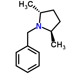 (2R,5r)-n-benzyl-2,5-dimethylpyrrolidine Structure,119008-53-6Structure