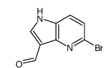 5-Bromo-1h-pyrrolo[3,2-b]pyridine-3-carboxaldehyde Structure,1190317-82-8Structure