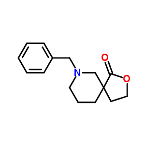 7-Benzyl-2-oxa-7-azaspiro[4.5]decan-1-one Structure,119102-81-7Structure