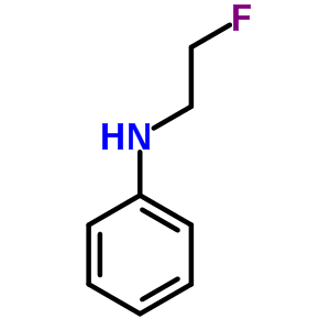 Benzenamine,n-(2-fluoroethyl)-, hydrochloride (1:1) Structure,1195-50-2Structure