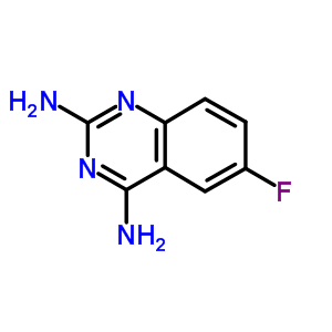 6-Fluoroquinazoline-2,4-diamine Structure,119584-77-9Structure