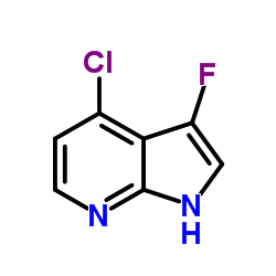 4-Chloro-3-fluoro-1h-pyrrolo[2,3-b]pyridine Structure,1211582-49-8Structure