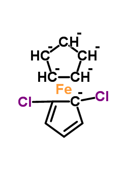 Ferrocene,1,2-dichloro- Structure,12287-95-5Structure