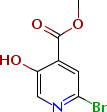 Methyl 2-bromo-5-hydroxyisonicotinate Structure,1256810-42-0Structure