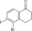 5-Bromo-6-fluoro-1,2,3,4-tetrahydronaphthalen-1-one Structure,1260007-55-3Structure