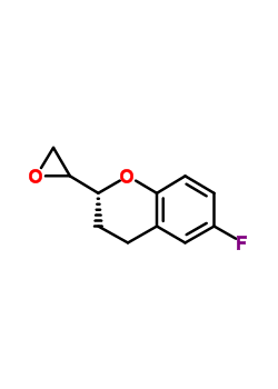 (2R)-6-fluoro-2-(2-oxiranyl)chromane Structure,129050-26-6Structure